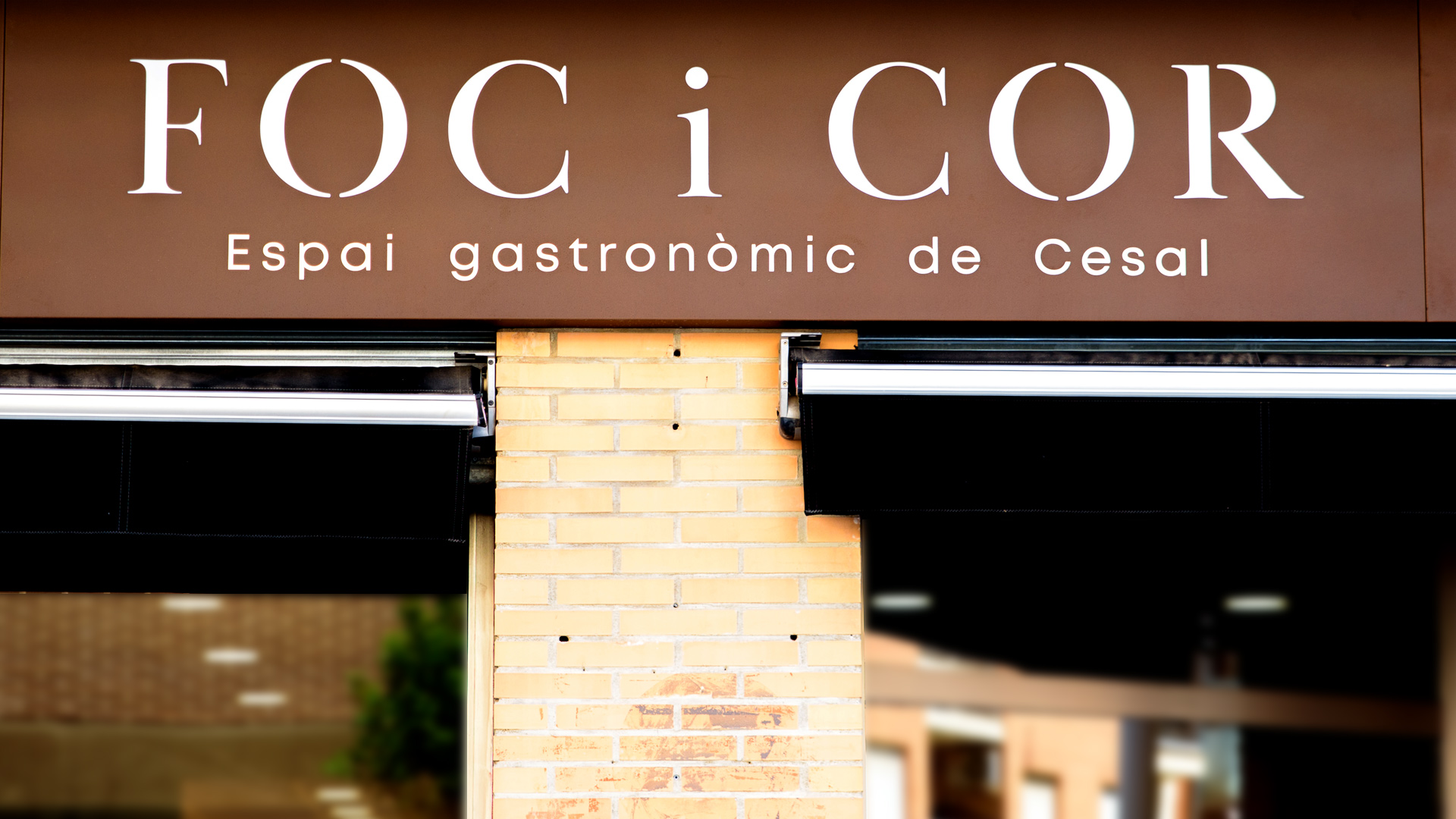 Façana del restaurant Foc i Cor a Catarroja
